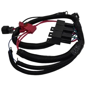 ECU Replaces Electric Dual Fan Upgrade Wiring Harness for cooling system for automobile truck SUV