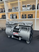 Offre Spéciale, 0,55 kw, 0,75 hp, 8l, Mini compresseur d'air électrique industriel sans huile, compresseur dentaire, tête sans huile