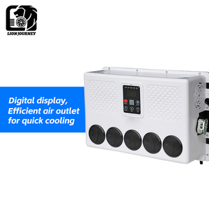 Refroidissement efficace 24V Fonctionnement silencieux Un excellent compagnon cool pour les conducteurs Rouge haut de gamme pour divers modèles de véhicules - Product Image 5