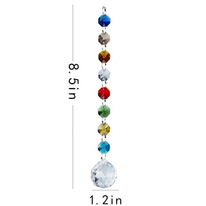 Di cristallo Appesi Cristalli per Windows Chakra Cristalli Ornamento Pendente Prismi del Giardino Palla Luce Del Sole Catchers - Product Image 1