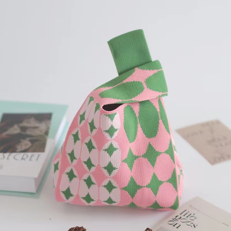 Petite étoile rose vert