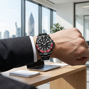Nouvelle montre-bracelet tendance pour homme, lumineuse, étanche 10 ATM, mouvement à quartz japonais, prix d'usine, montre de luxe personnalisée en acier inoxydable - Product Image 4