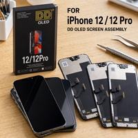 Pièces de réparation de téléphone : Écran OLED souple FHD complet pour iPhone 15 Pro Max, 15 Plus, 16, 16 Plus – Module d'affichage et remplacement d'écran tactile