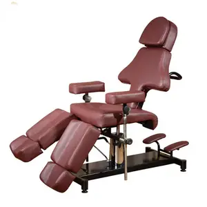 Fully Adjustable Electric Hydraulic Tattoo Bed Chair Beauty Salon Spa Massage Bed