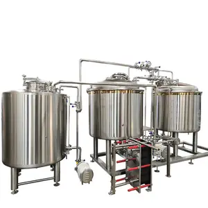 Attrezzatura per birra 3bbl 5bbl di alta qualità Micro brew system attrezzatura per la produzione di birra alla spina artigianale in vendita