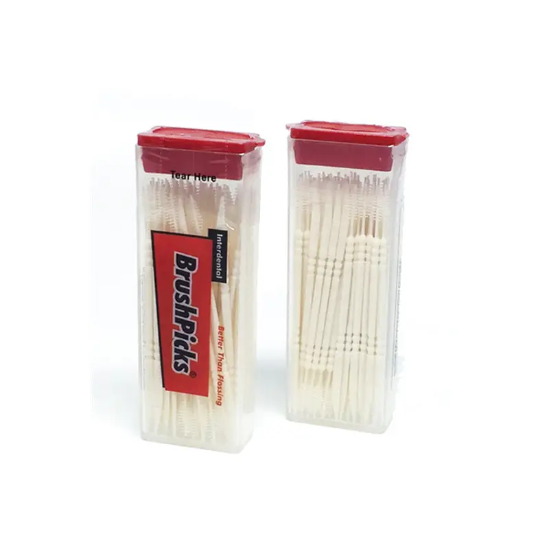 Colorful Taiwan Patent Plastic Toothpicks Gumless Affordable Toothpick For Driving Environment