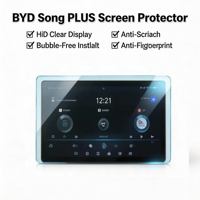 Protection d'écran en verre trempé universel haute clarté BYD 15,6 pouces pour écran d'affichage BYD Song Plus