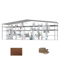 Extrudeuse sèche Machine à granulés d'aliments pour poissons Machine complète flottante pour la fabrication d'aliments pour poissons