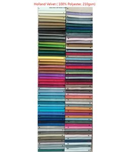 Tecido Liso de Poliéster para Estofamento de Sofá e Cortina, Veludo Holandês, Atacado de Fábrica - Product Image 4