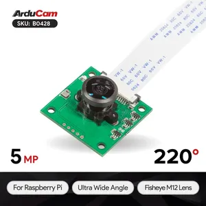 Câmera Arducam Ultra Grande Angular Fisheye 5MP com Sensor OV5647 e Montagem M12 para <span class=keywords><strong>Raspberry</strong></span> <span class=keywords><strong>Pi</strong></span> OS, Visão de Evitação de Obstáculos para Robôs e Aeronaves - Product Image 6
