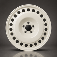 Nouvelle jante en alliage d'aluminium forgé, style Smoothie, à déport profond, 20 trous, blanc brillant, logo personnalisé, 16-22 pouces, 5x114.3, pour rétrofit/amélioration