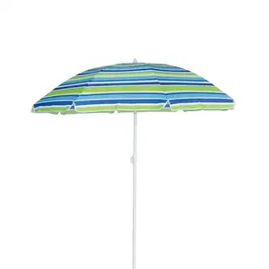 Parasol 8K coloré de mode personnalisée 160cm 180cm 200cm 240cm parapluie de plage à franges avec inclinaison