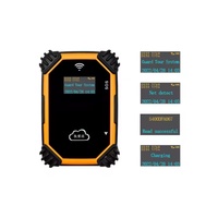 Système de patrouille de sécurité avec télécommande étanche IP68, 4G, temps réel, dispositif de patrouille de sécurité avec protection contre les chocs