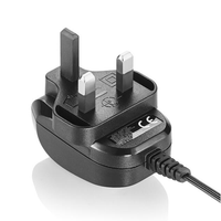 Alimentation murale universelle AC/DC 12W 12V 1A, adaptateur chargeur AC 5,5 x 2,5 mm pour bande LED, sécurité CCTV