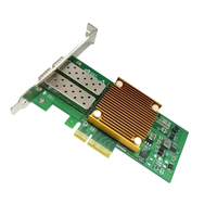 Adaptateur de serveur PCIE Gigabit Intel I350AM2 basé sur 1 SFP à deux ports fibre optique