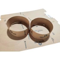 Toptan Ucuz Özel Logo Baskılı Kağıt Sarma Bantları 3'lü Paket Çorap Ambalaj Kılıfları