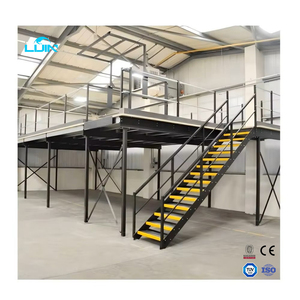 מערכת רצפת ביניים ממתכת, פלטפורמת אחסון תעשייתית כבדה, ישירות מהמפעל - Product Image 1