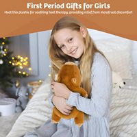 Capybara peluche jouet micro-ondes chauffé en peluche soutien lavande pondéré animaux en peluche pour l'anxiété