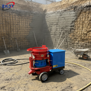 ציוד התזת טיט בטון, מכונת שוטקריט יבשה PZ-9, מכונת התזת צמנט יבש, מכונת בטון - Product Image 4