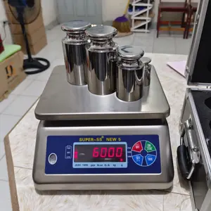 Super-SS Weight Scale 230*190mm OEM Stainless Steel Super Ss LED Waterproof Electronic Table Digital Scale