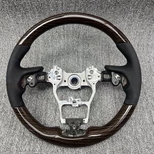 Volant de direction personnalisé Carpenter à 4 branches en cuir perforé en fibre de carbone de luxe pour Sienna 2021 <span class=keywords><strong>2022</strong></span> - Product Image 2