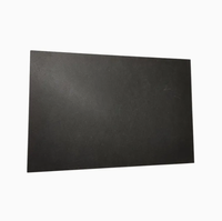 Panneau MDF HDF de qualité supérieure, résistant à l'humidité, noir, 1220x1830x16mm, E1, pour la salle de bain et l'ameublement
