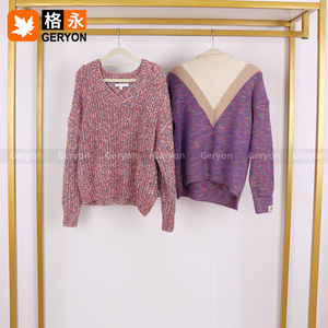 Geryon Vintage Ukay Ukay Winter Ladies Pullover Sweaters Bulk Secondhand Used Cashmere <span class=keywords><strong>Jumper</strong></span> Use Clothes Balles - Product Image 3