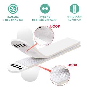 Fixations <span class=keywords><strong>Velcro</strong></span> invisibles pour cadre photo mural, faciles à retirer, sans trace, dispositif de suspension pour œuvres d'art photo amovible - Product Image 5
