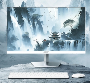 AIO สำหรับ <span class=keywords><strong>ACER</strong></span> SQA27-1500 คอมพิวเตอร์ออลอินวันขนาด 27 นิ้ว เจนเนอเรชั่นที่ 12 Intel Core <span class=keywords><strong>i5</strong></span>-12450H หน้าจอ 2K 100Hz พร้อมพอร์ต HDMI VGA USB3.0*4 Ethernet Wi-Fi - Product Image 1
