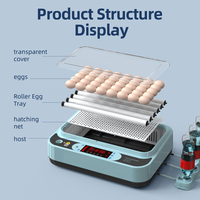 JF- 24 pas cher prix poulet canard oie caille volaille oeuf incubateur/poulet oeuf incubateur à vendre