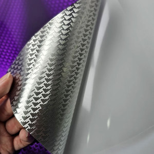 Cao Bóng Màu Tím Mô Hình Máy Bay Sợi Carbon Phim Bọc Vinyl Sticker Cho Xe Điều Chỉnh Dán Màu Tự Dính Tự Làm Phong Cách - Product Image 2