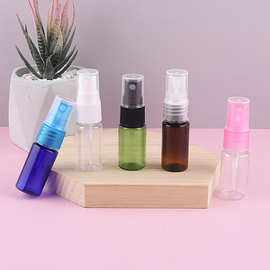 Factory Direct 10ml PET Plastic Flat Shoulder Toner <strong>Water</strong> Bottle Perfume Packaging PP Spray Bottle Pump Mist <strong>Quality</strong> <strong>Guaranteed</strong> - Product Image 1