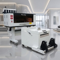 Printer DTF Yinstar A3, Mesin Press Panas Printer I3200-A1, Print Head Stainless Steel, Printer Kaos DTF F1080-A1, Penggoyang Bubuk