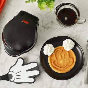 Mini machine à gaufres électrique de 4 pouces avec revêtement antiadhésif, pour gaufres en forme d'<span class=keywords><strong>animal</strong></span> mignon, sandwich, petit-déjeuner, desserts - Product Image 4