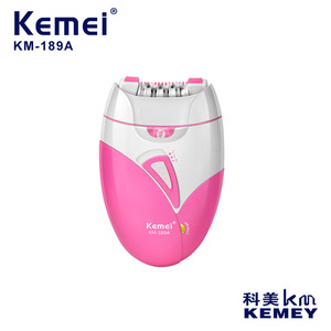 Depiladora Eléctrica Kemei Km 189A Rosa Recargable por USB para Mujeres, Dispositivo de Cuidado Íntimo - Product Image 3