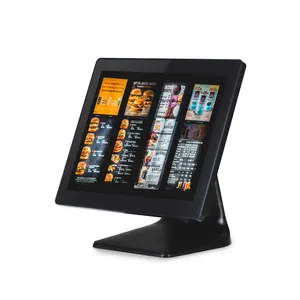 15 ''écran tactile de détail pos système cuisine système d'affichage pos ordinateur