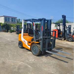 With Container Isuzu Engine <b>Electronic</b> Shift Forklifts <b>Used</b> TCM 3000kg/3ton Automatic Diesel Power Hydraulic Tcm Technology - Product Image 5