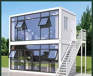 6M prefab container nhà Z có thể gập lại Tiny công nghiệp thiết kế kết cấu thép cho văn phòng biệt thự khách sạn phẳng gói sống bán thuê - Product Image 6