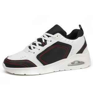 <span class=keywords><strong>Zapatillas</strong></span> Deportivas Transpirables de Cuero Sintético con Amortiguación Visible para Absorción de Impactos, Ligeras y Cómodas para Caminar a Diario - Product Image 3