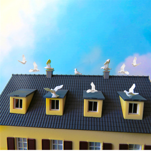 Aves en Miniatura a Escala HO, Modelo 3D para Diseño de Dioramas de Trenes HO - Product Image 2