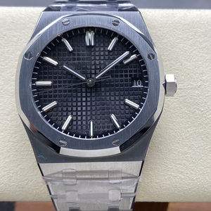 Vente en gros de nouvelles montres mécaniques de luxe de haut niveau mouvement étanche cadran en verre bleu montre mécanique de luxe personnalisée 41mm - Product Image 3