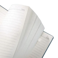 Carnet de notes en cuir B5 & A5 imprimé personnalisé planificateur d'agenda à bouton magnétique amélioré Uv 100 Pages intérieures Journal de vie cahier de notes
