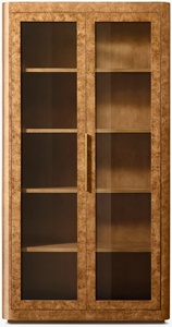 Libreria di Lusso in Legno Massello Stile Americano RH, Vetrina e Mobile Contenitore - Product Image 2