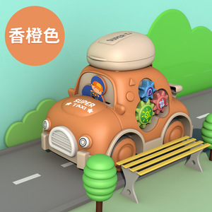 Voitures jouets en plastique pour enfants, dessins animés, rotation à 360°, à friction, avec boîte de rangement pour tout-petits - Product Image 6