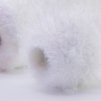 1/5.8NM 85%Recycle Polyester 15%Lurex Knitted Sweater Fabric Factory Supplies Various Blended Yarns and Fancy Yarns in Stock