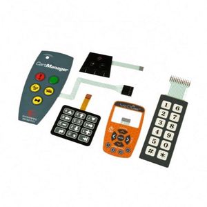 SRUIS Electronics, teclado táctil capacitivo personalizado <span class=keywords><strong>de</strong></span> goma <span class=keywords><strong>de</strong></span> silicona, teclado personalizado, domo <span class=keywords><strong>de</strong></span> Metal, superposición gráfica, teclado <span class=keywords><strong>de</strong></span> <span class=keywords><strong>membrana</strong></span> - Product Image 1