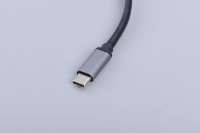 USB 3,0 Tipo C HDTV 4K Cable Plano Metal Cobre Cable Nylon Carga inteligente Energía Android Móvil Gratis 15M Mejor precio
