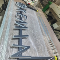 DakeSign Factory, vente en gros de signalétique personnalisée avec logo LED rétroéclairé 3D, lettres en acrylique, étanche IP65, enseigne commerciale extérieure