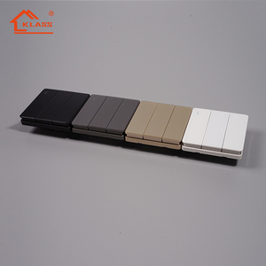 KLASS best-seller norme britannique UK maison lumière électrique interrupteurs muraux et prises 5 broches 1/2 interrupteurs et prise usb - Product Image 1