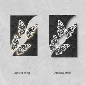 Double couche de sablage fait à la main <span class=keywords><strong>Peinture</strong></span> décorative pour la maison <span class=keywords><strong>Peinture</strong></span> de fond de couloir de <span class=keywords><strong>salon</strong></span> <span class=keywords><strong>Peinture</strong></span> décorative à LED - Product Image 4